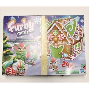 Furby Minis Advent Calendar 24 Surprises Presents Toys Open Box All Pieces Incl